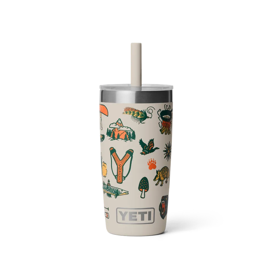YETI Rambler Jr gourde paille enfant 295 ml Cape Camp