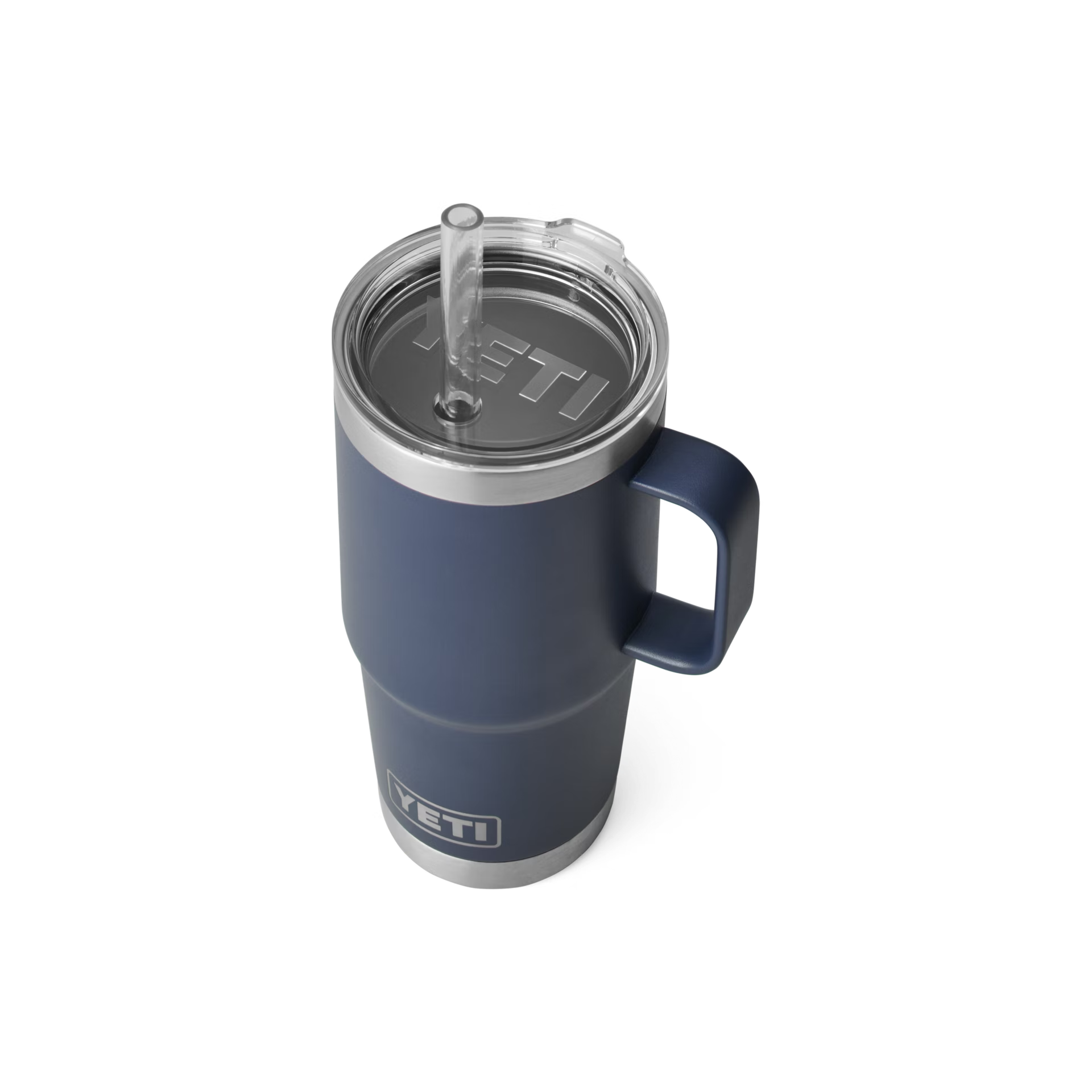 YETI Rambler 25 oz Mug isotherme 739 ml Navy paille