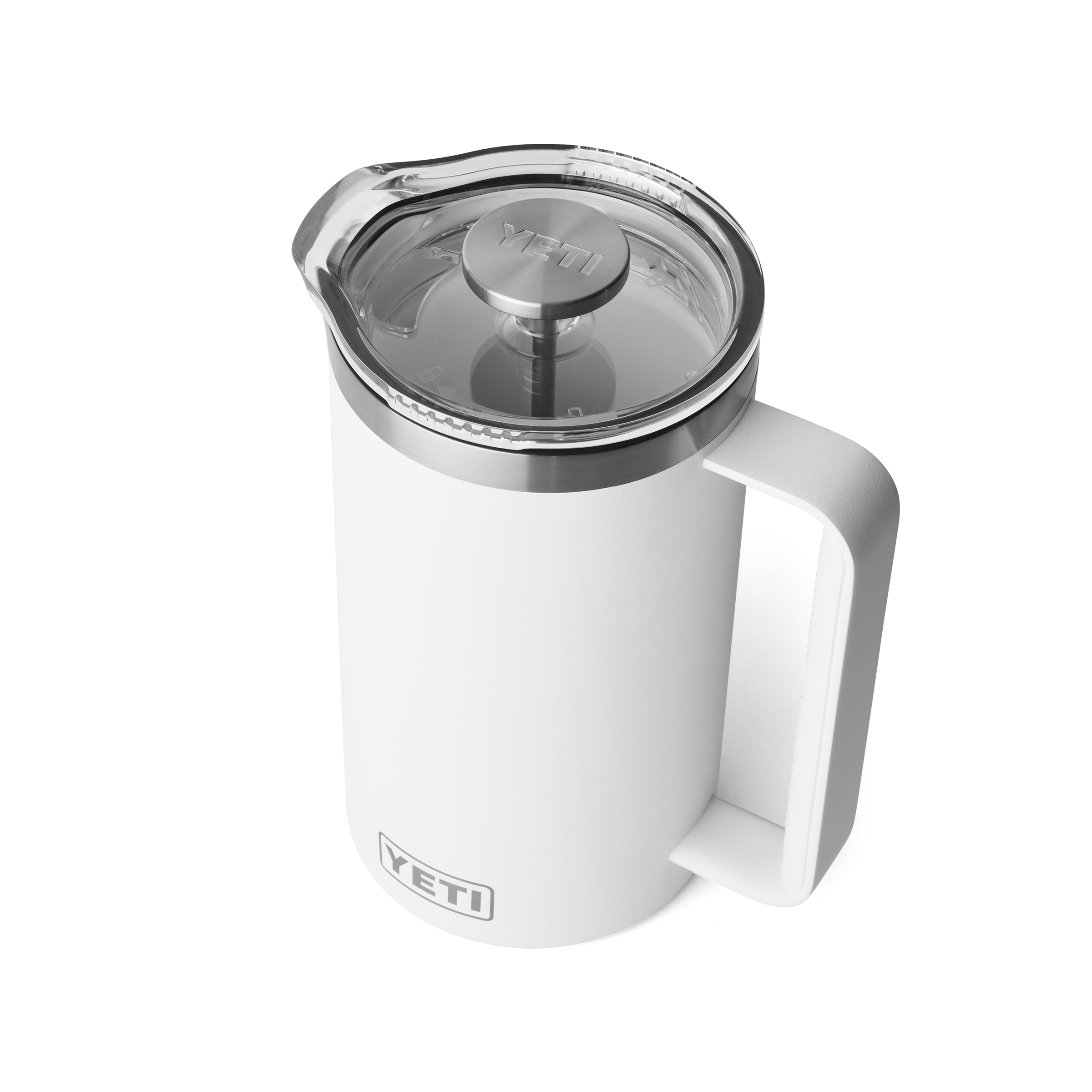 YETI Rambler cafetiere piston 1 L blanche isotherme