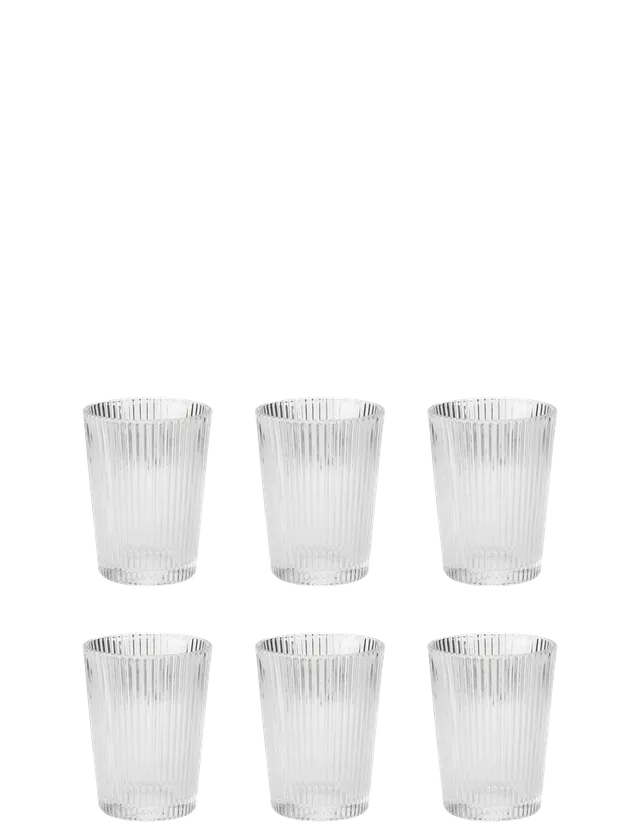 Stelton Pilastro verre 15 cl lot 6 art déco