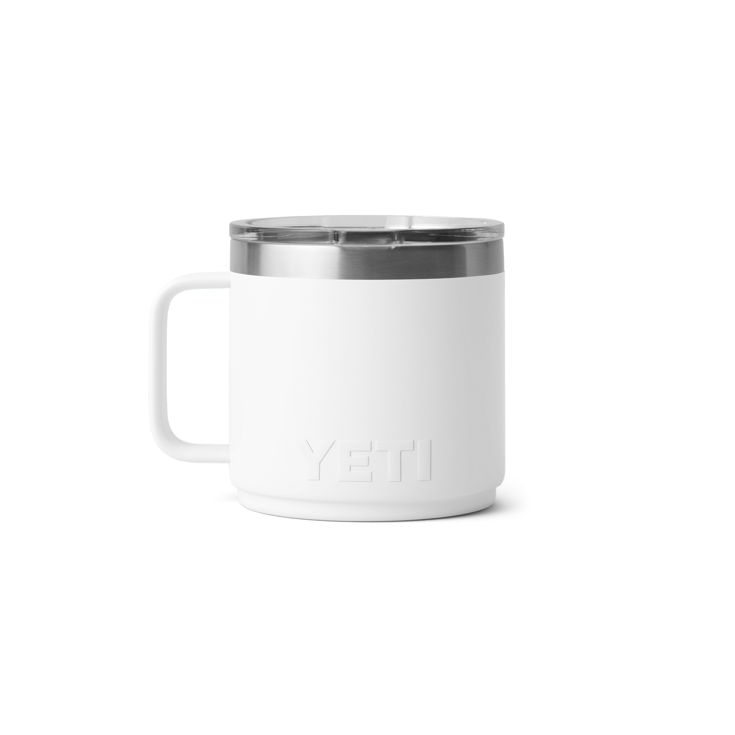 YETI Rambler 14 oz mug empilable blanc isotherme 414 ml