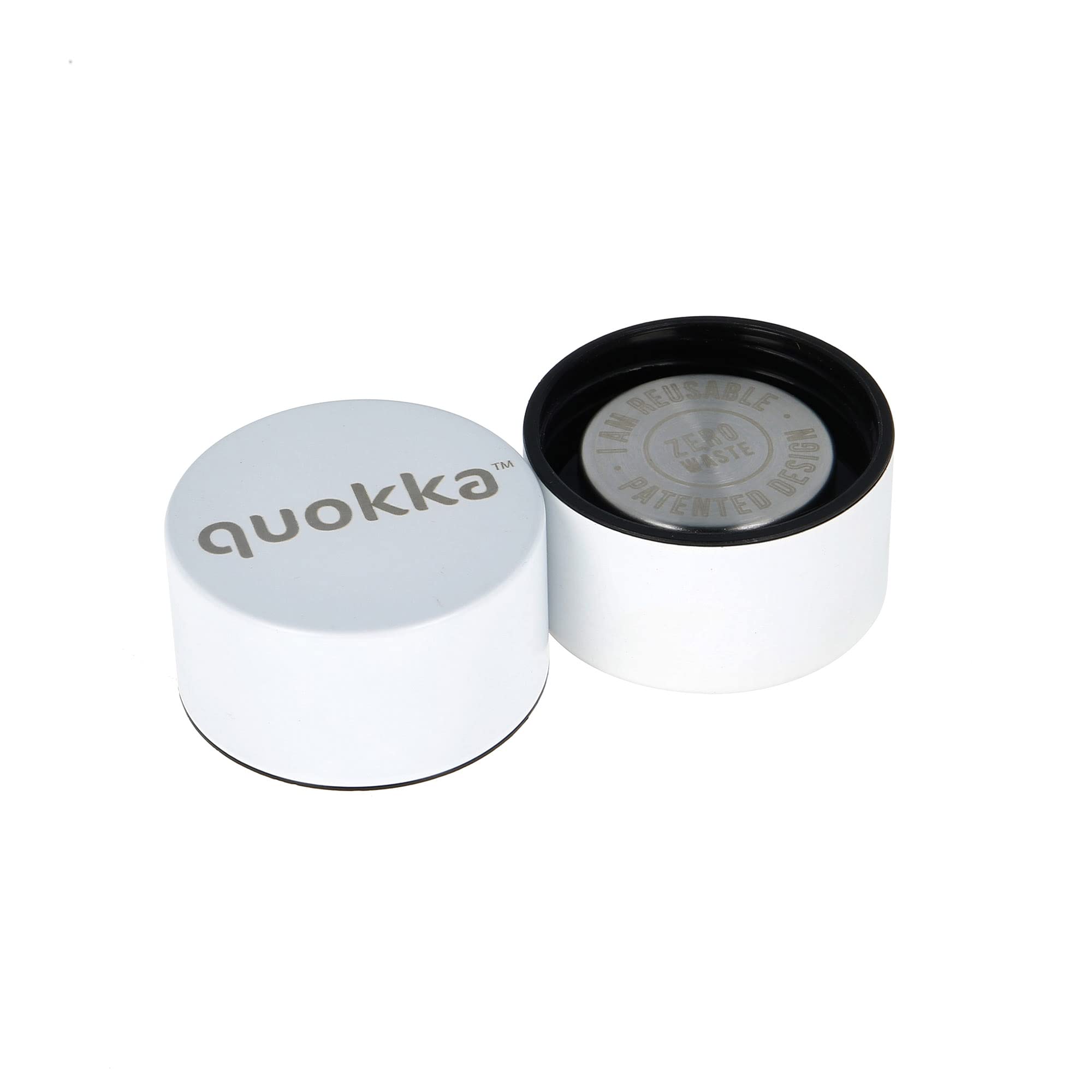 Quokka Solid 630 ml bouteille isotherme lime vibe inox