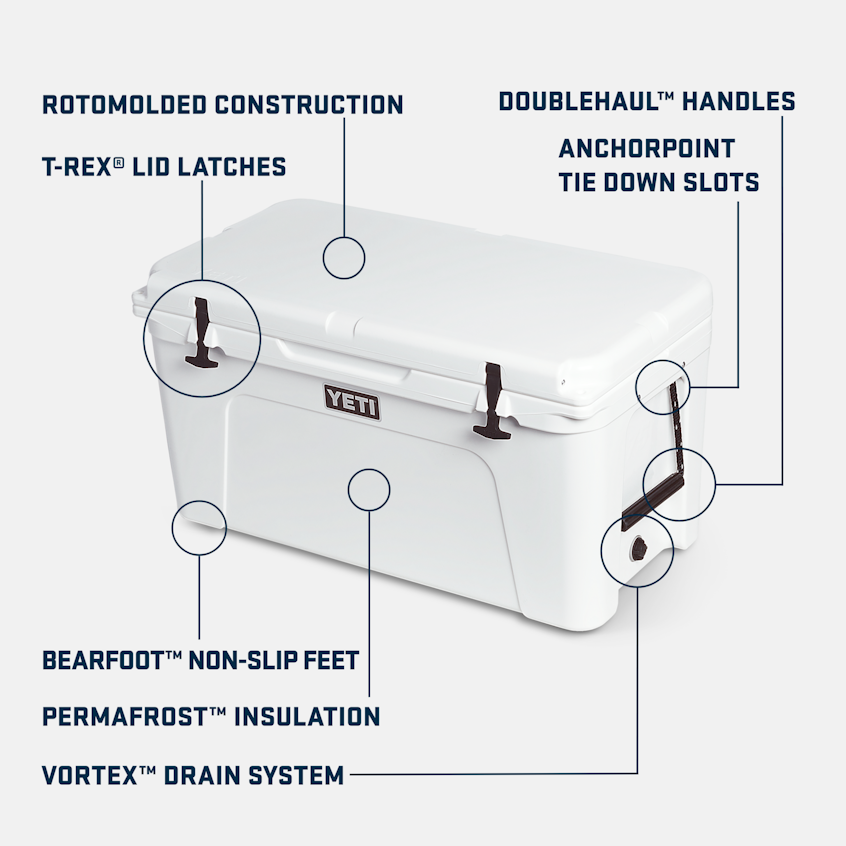 YETI Tundra 75 glacière rigide Tan grande capacité