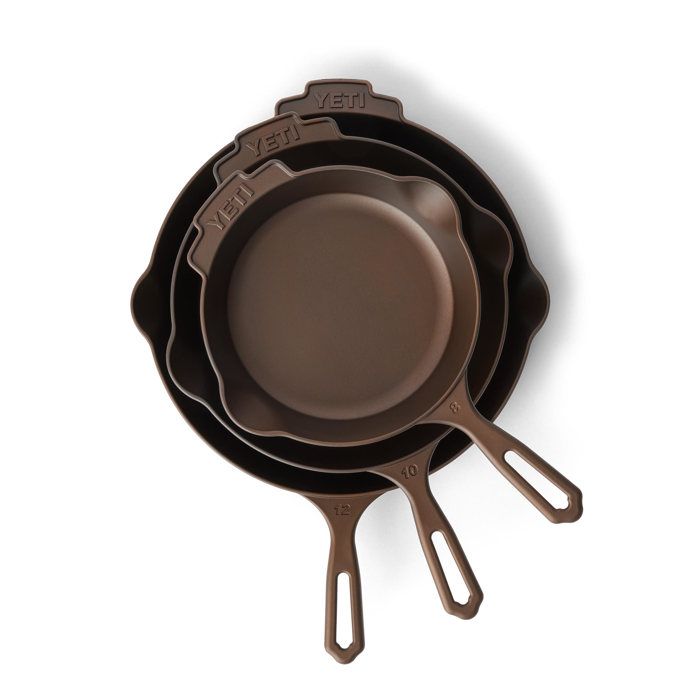 YETI 10 poêle fonte Skillet Cast Iron pré-culottée duo