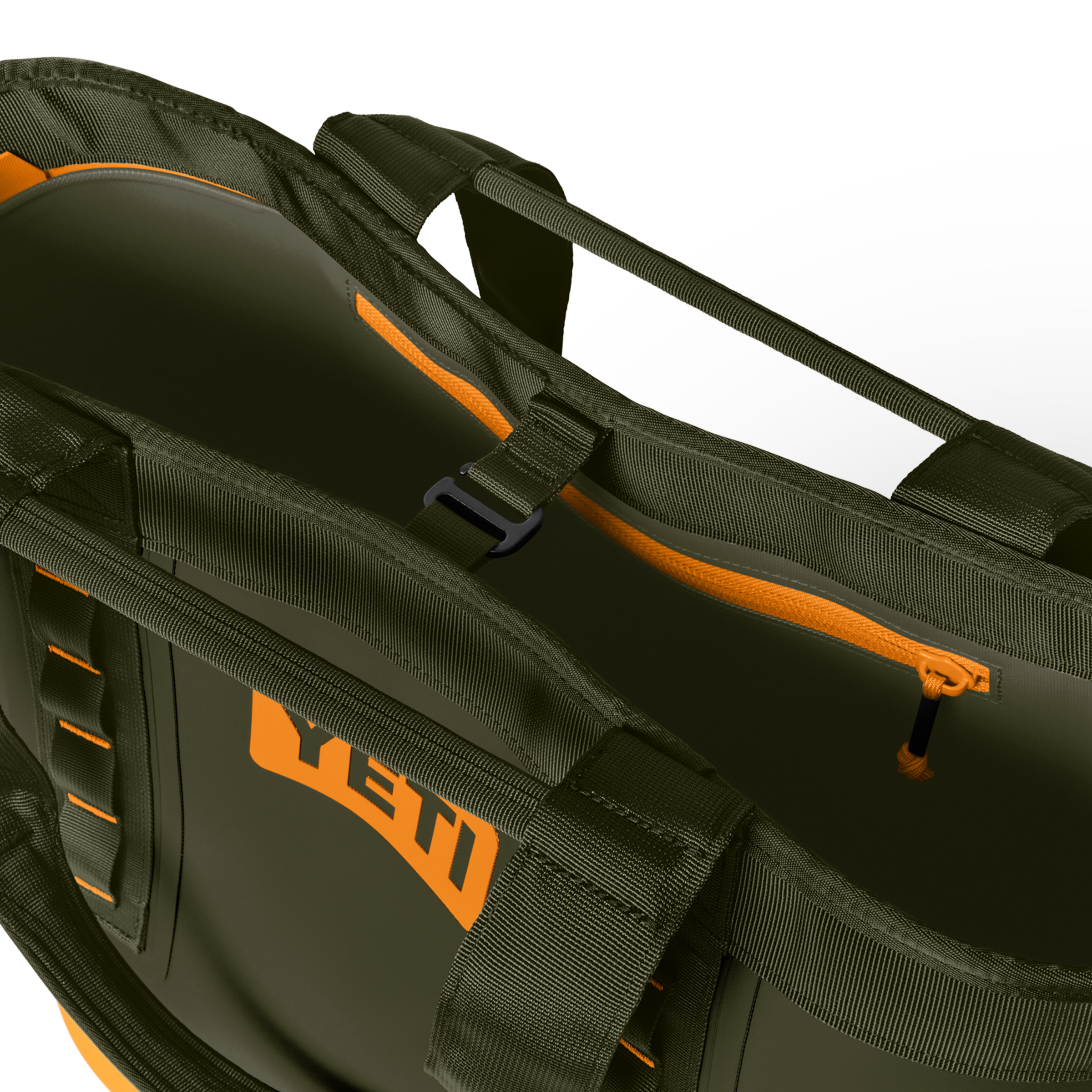 YETI Camino 35 Carryall tote bag Olive King Crab Orange