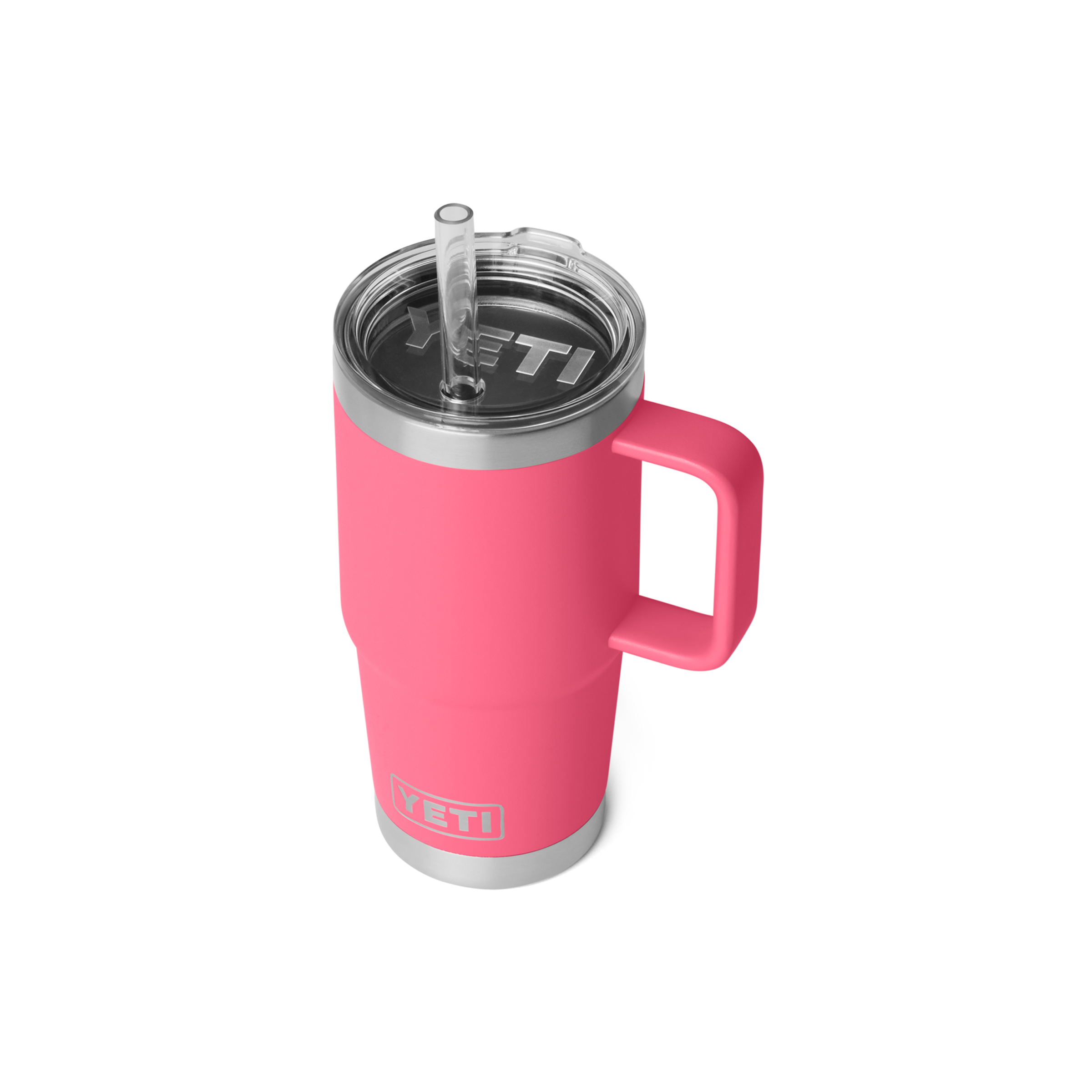 YETI Rambler 25 oz (739 ml) mug paille isotherme Rose