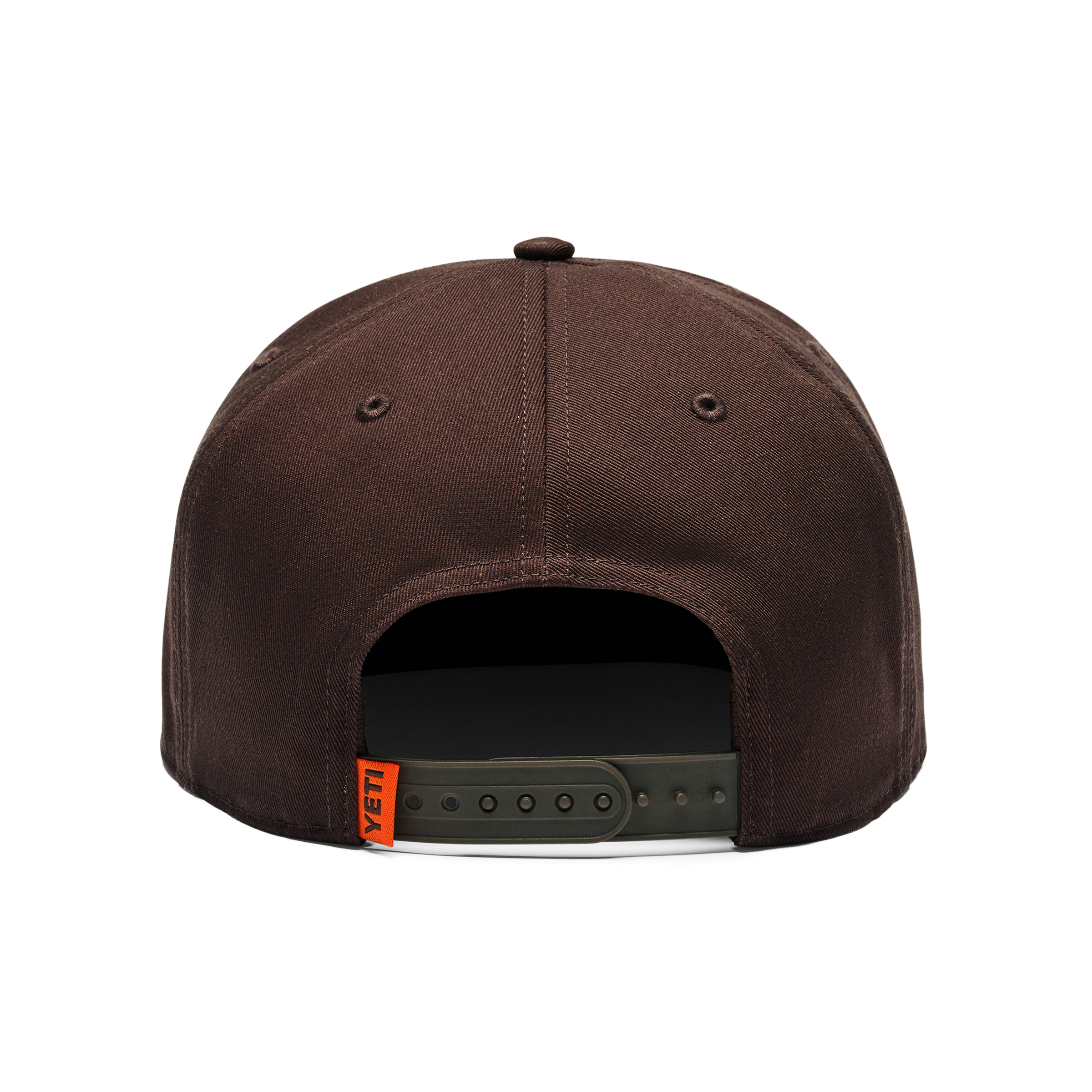 YETI Flat Brim Rope Hat casquette marron snapback