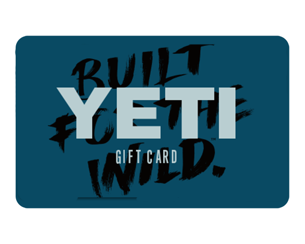 YETI Carte cadeau 50 € envoyée par email
