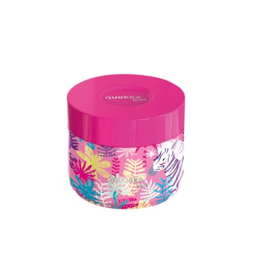 Quokka Whim Zebras boite alimentaire inox 369 ml isotherme