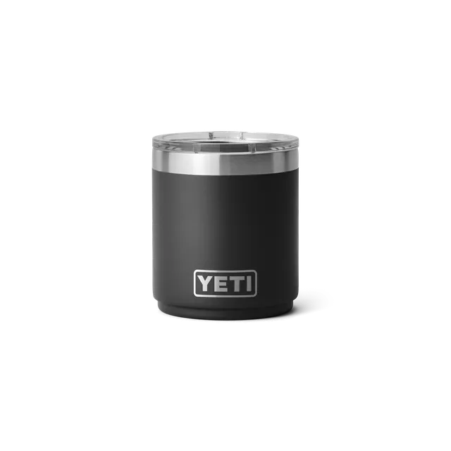 YETI Rambler 10 oz Gobelet isotherme Noir 295 ml empilable