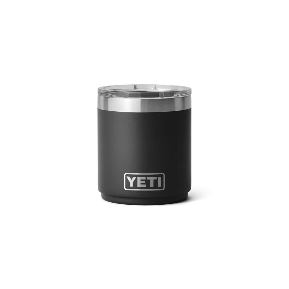 YETI Rambler 10 oz Gobelet isotherme Noir 295 ml empilable