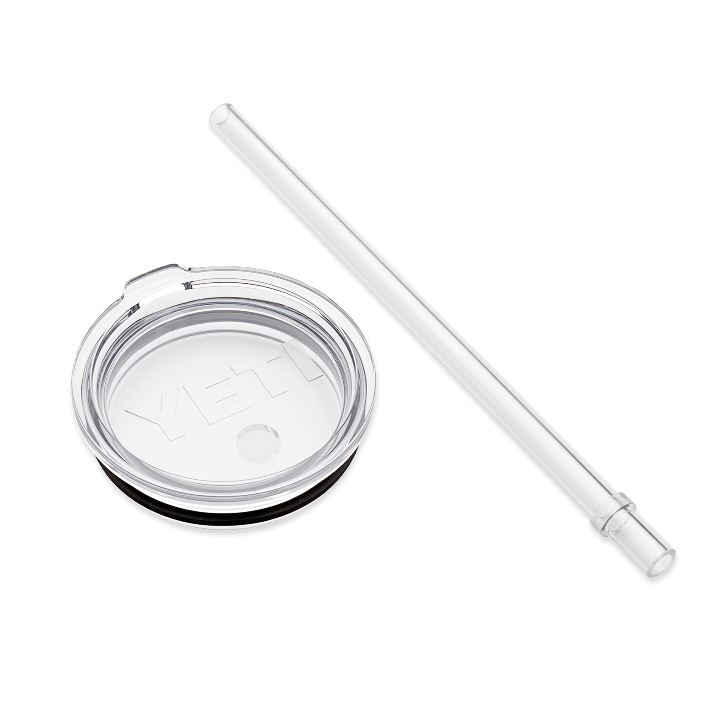 YETI Rambler Couvercle paille Medium Transparent pour gobelet