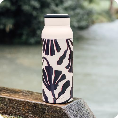 Quokka Echo Bouteille isotherme 690 ml Abstract Leaves