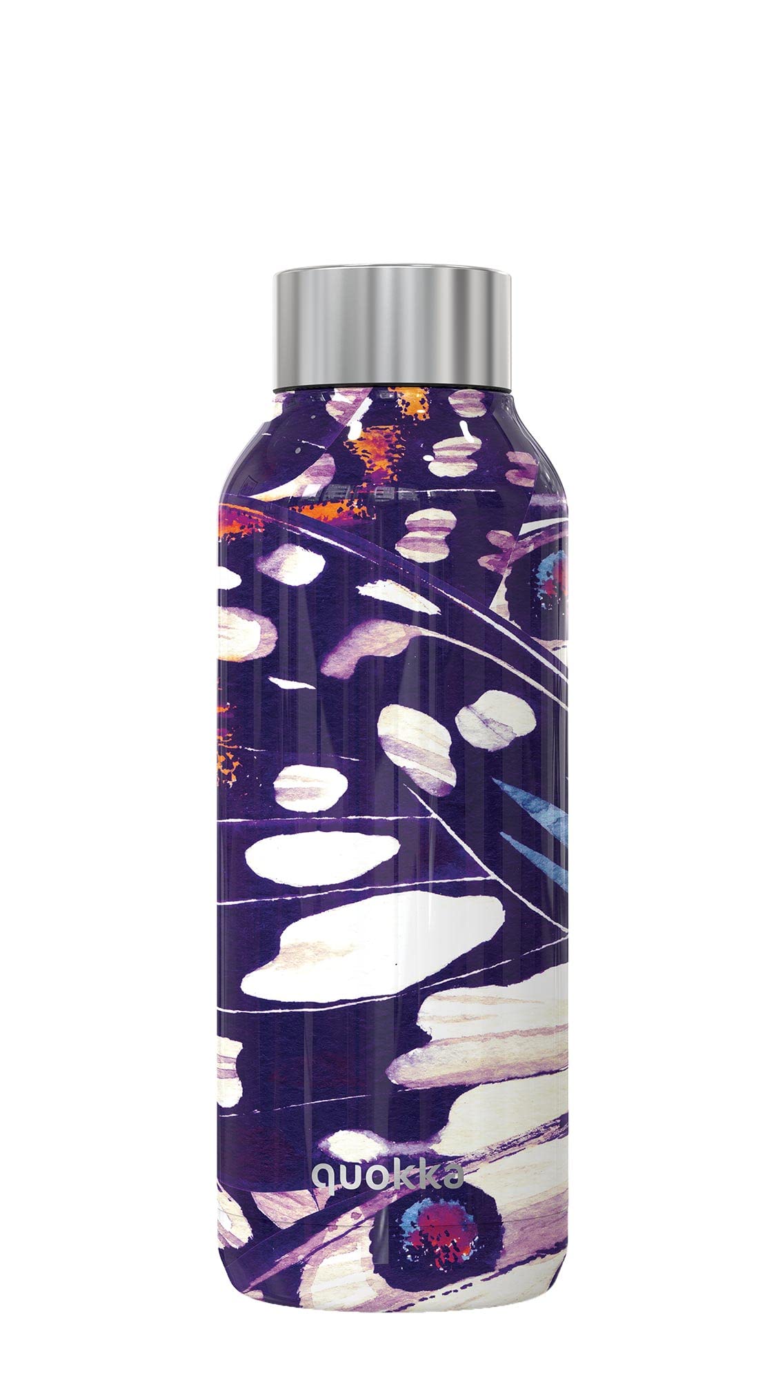 Quokka Solid Bouteille Inox 510 ml Ailes Violet isotherme