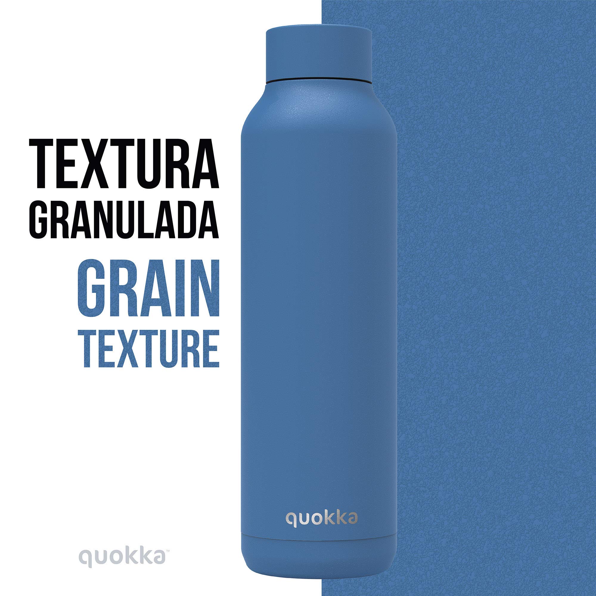 Quokka Solid bouteille isotherme 510 ml noir