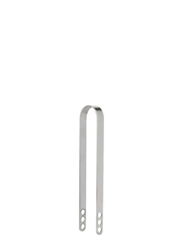 Stelton Cylinda-line pince à glace inox Arne Jacobsen