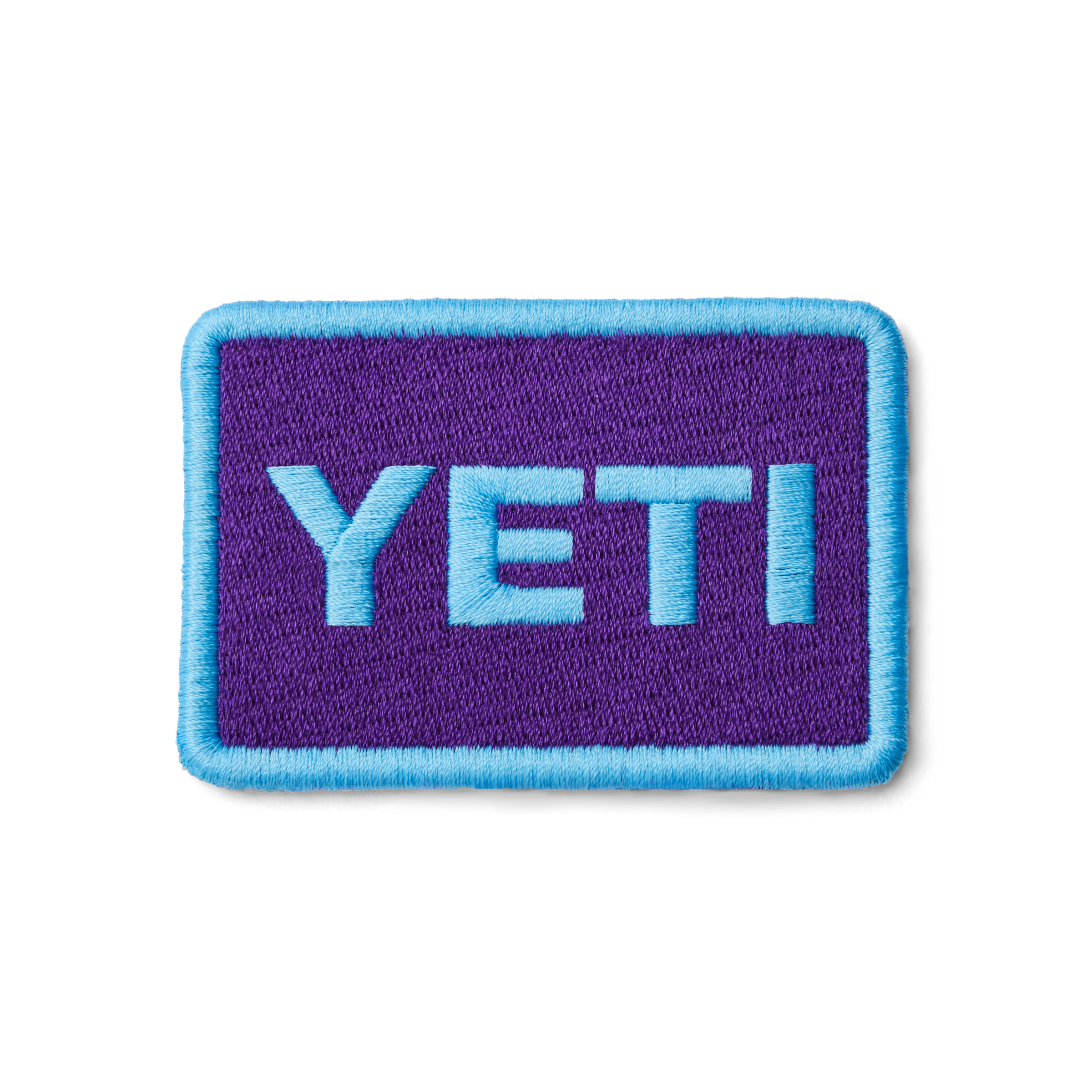 YETI Logo Bage Patch écusson Pace Purple 5x7 cm