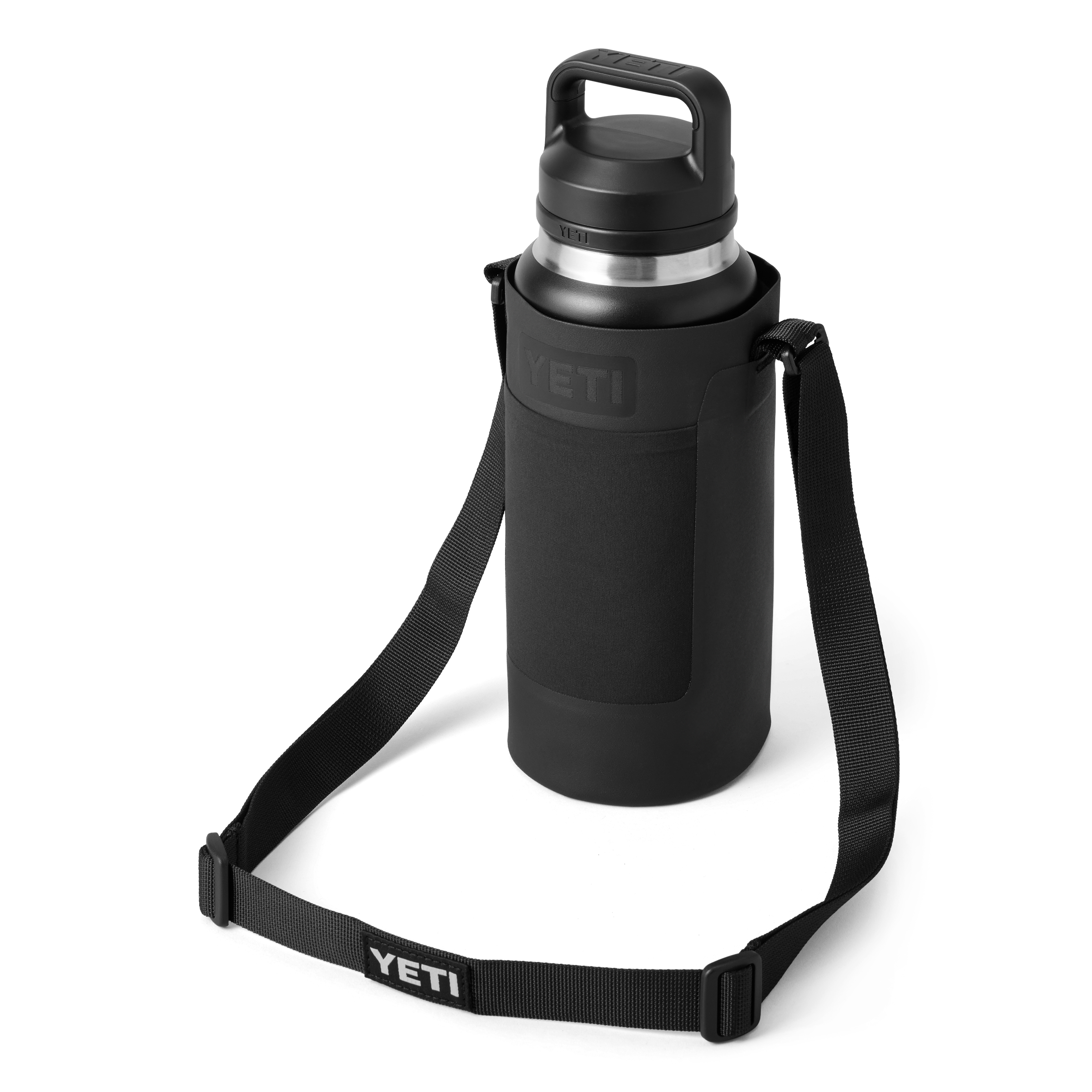YETI Rambler Bottle Sling Large sangle noire