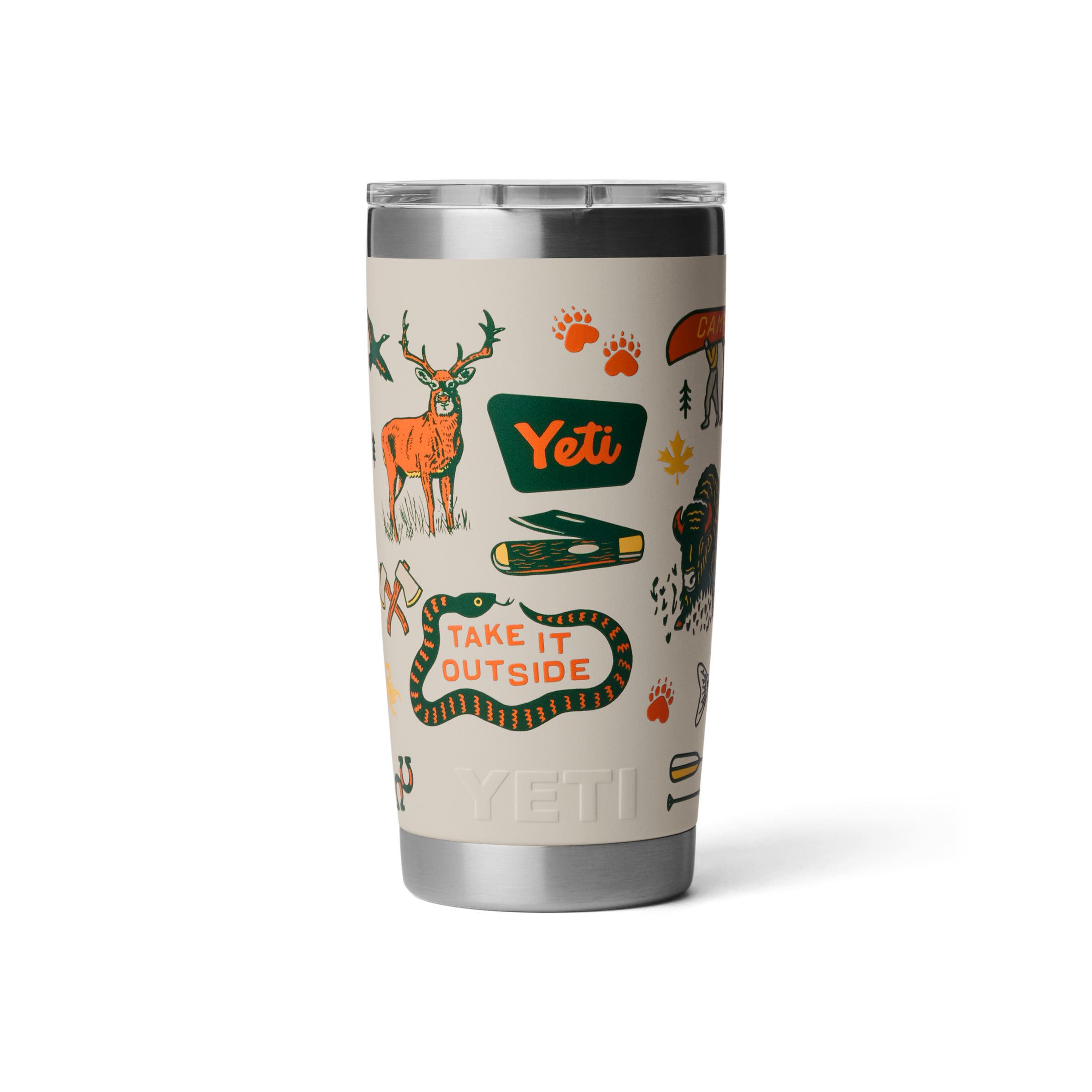 YETI Rambler 20 oz (591 ml) gobelet isotherme Cape Summer Camp