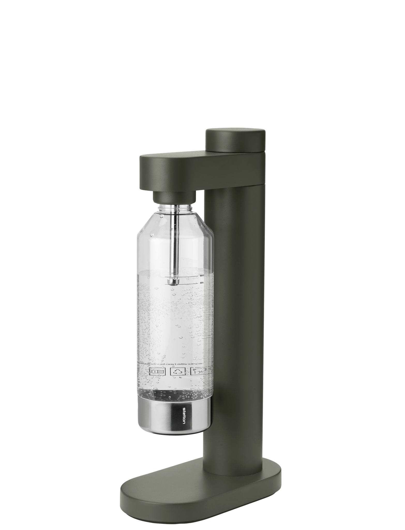 Stelton Brus machine à gazéifier eau inox PET