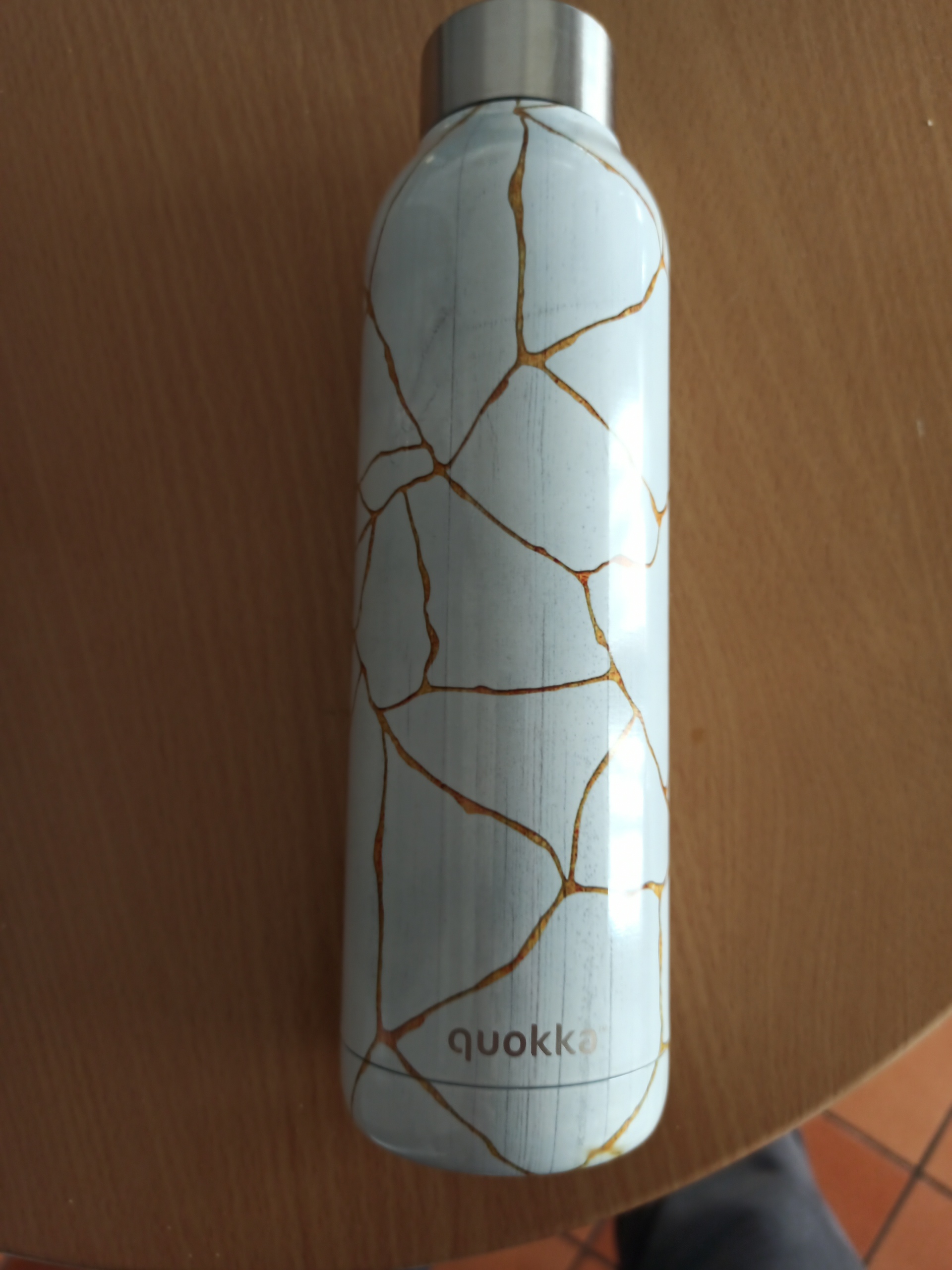 Quokka Solid Teal Vibe 630 ml bouteille isotherme inox 18h froid