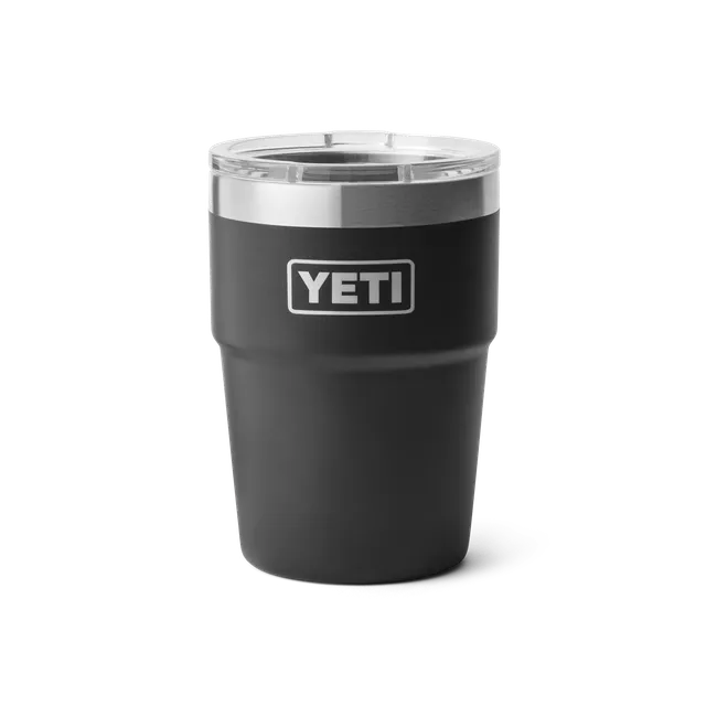 YETI Rambler 16 oz Stackable Cup isotherme noir 473 ml