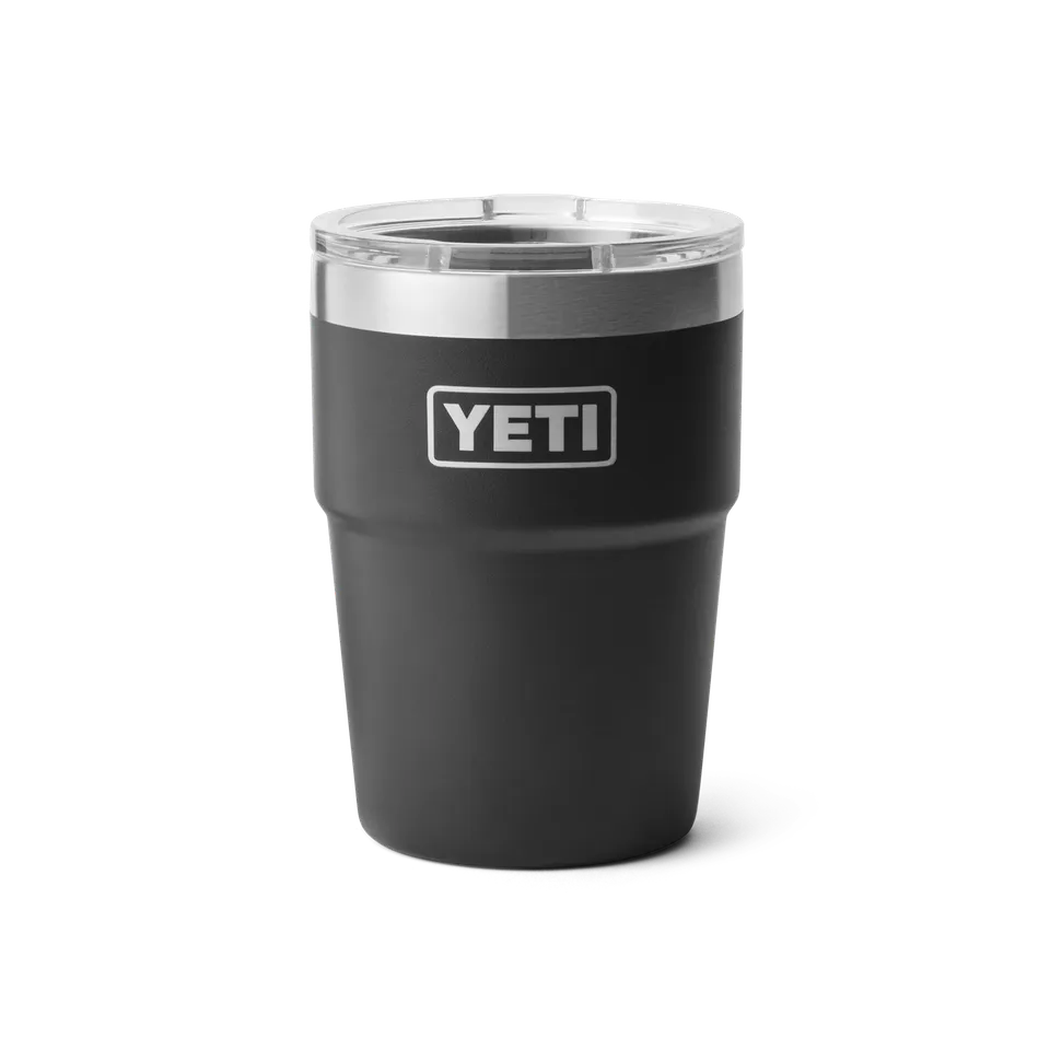 YETI Rambler 16 oz Stackable Cup isotherme noir 473 ml