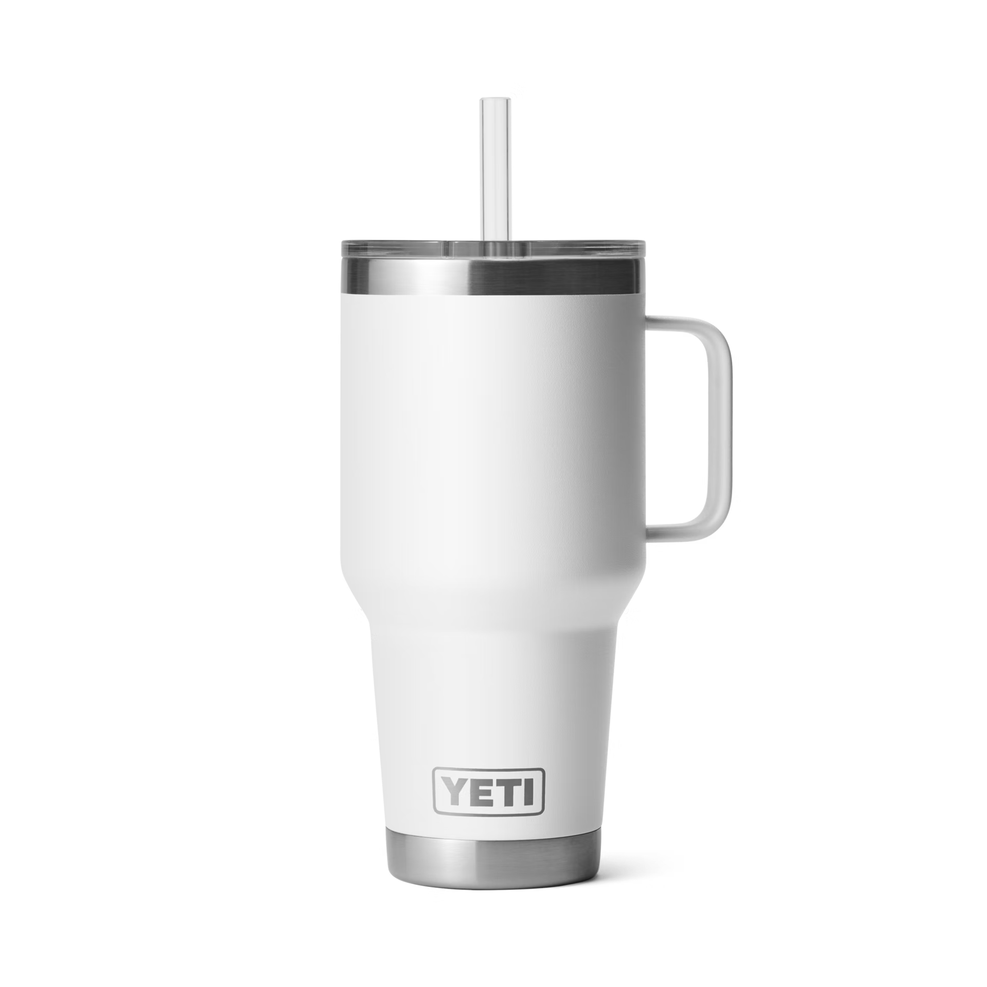 YETI Rambler 1 L mug isotherme paille White