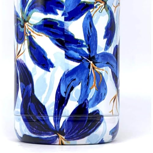Quokka Solid Blue Hibiscus bouteille isotherme 630 ml