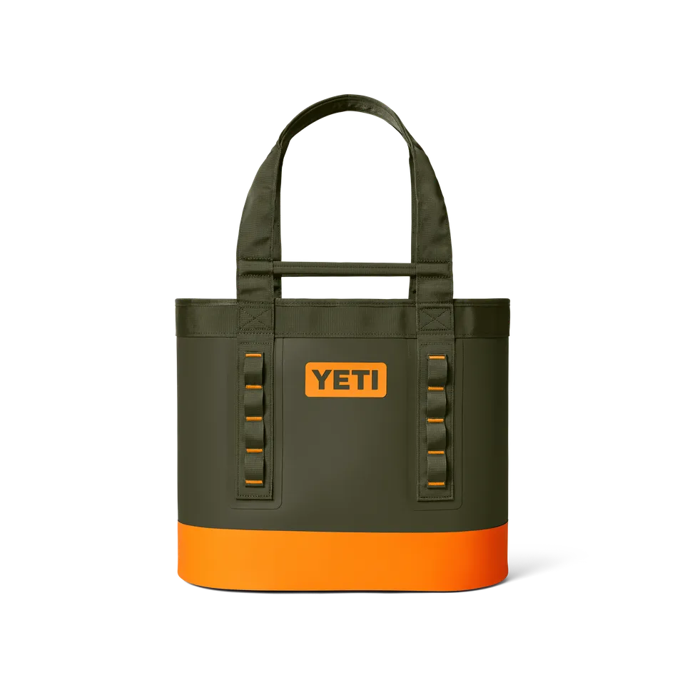 YETI Camino 35 Carryall tote bag Olive King Crab Orange