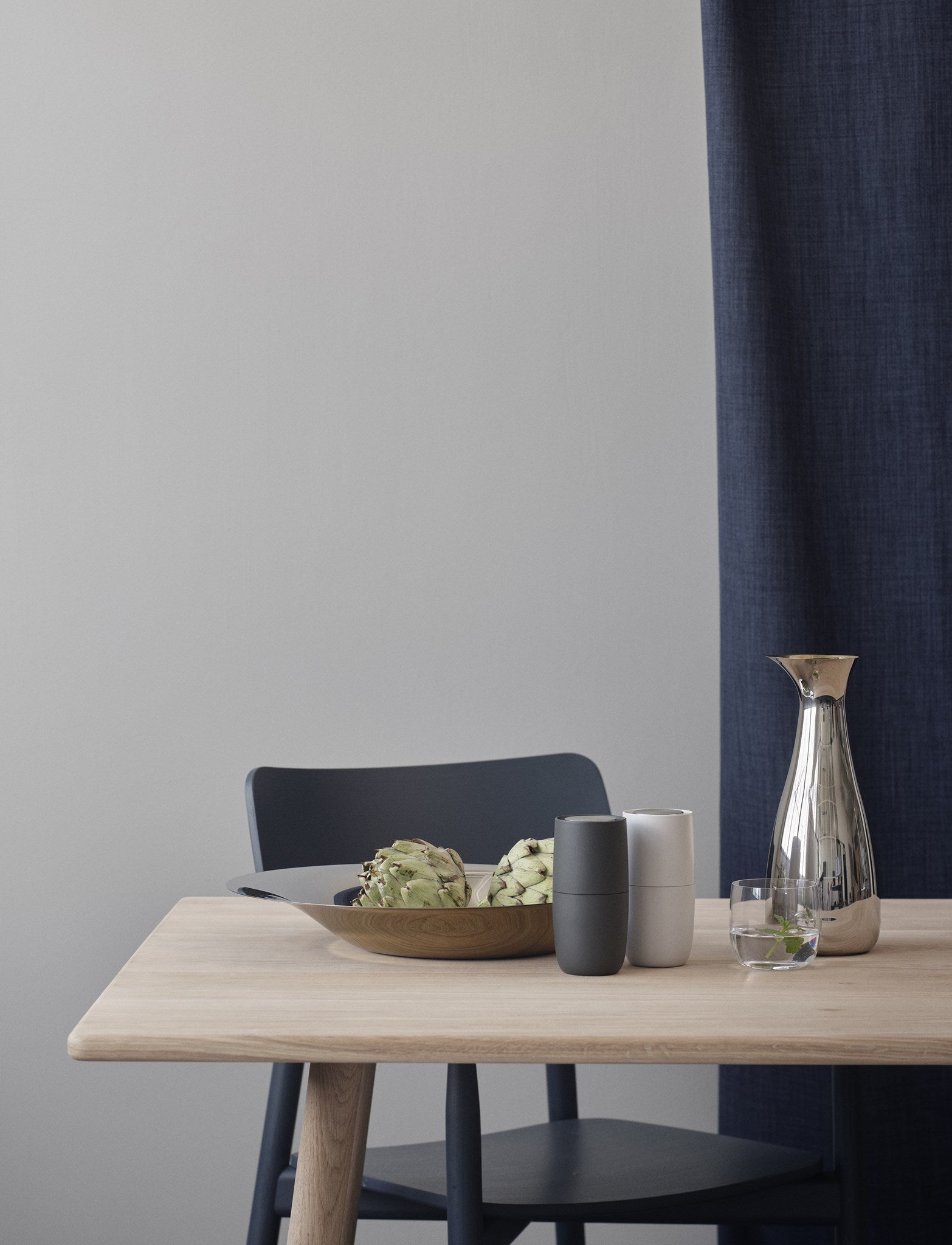 Stelton Norman Foster moulin à sel céramique réglable