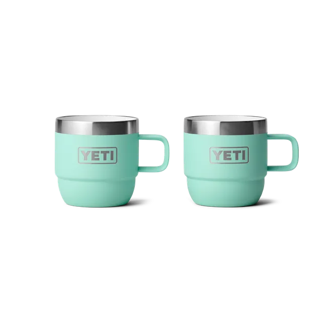 YETI Rambler 6 oz mug isotherme seafoam 177 ml x2