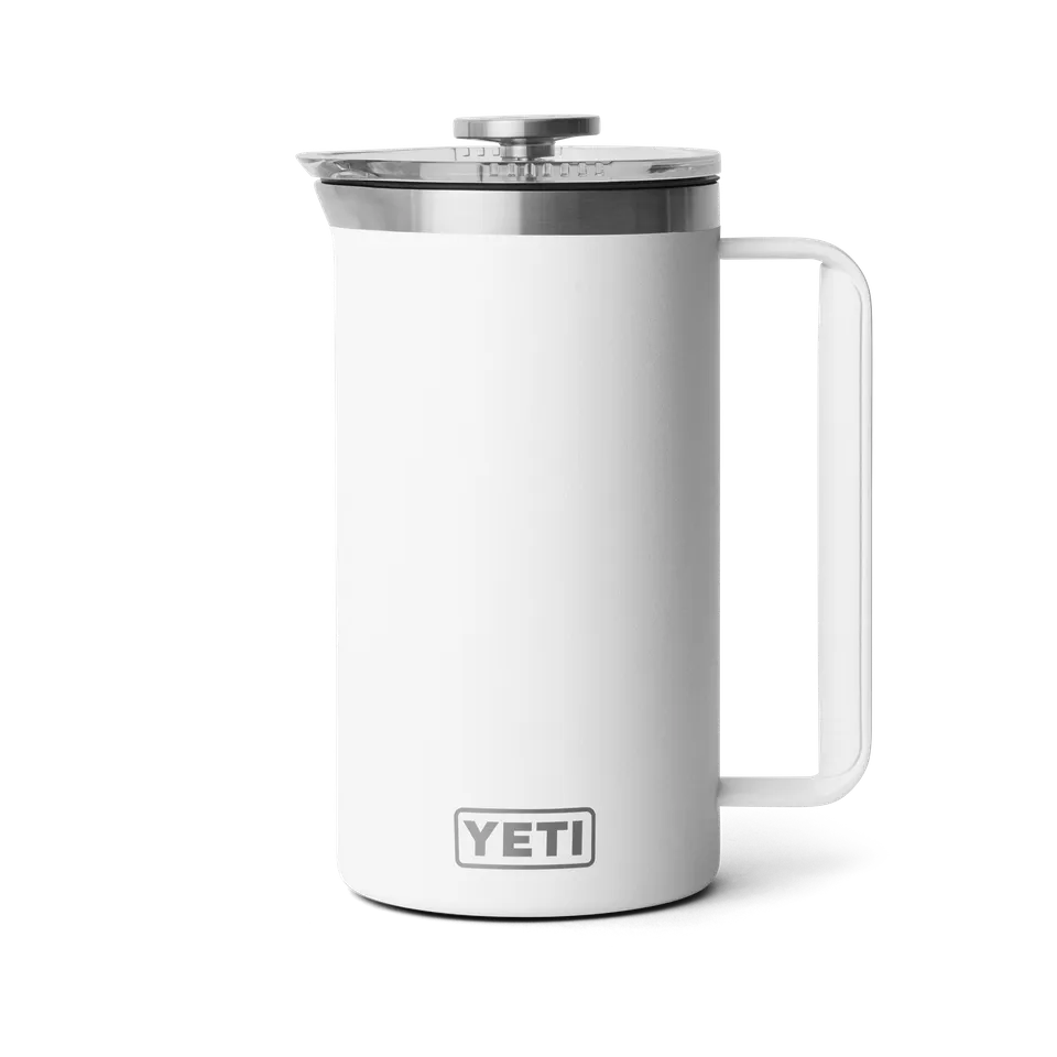 YETI Rambler cafetiere piston 1 L blanche isotherme