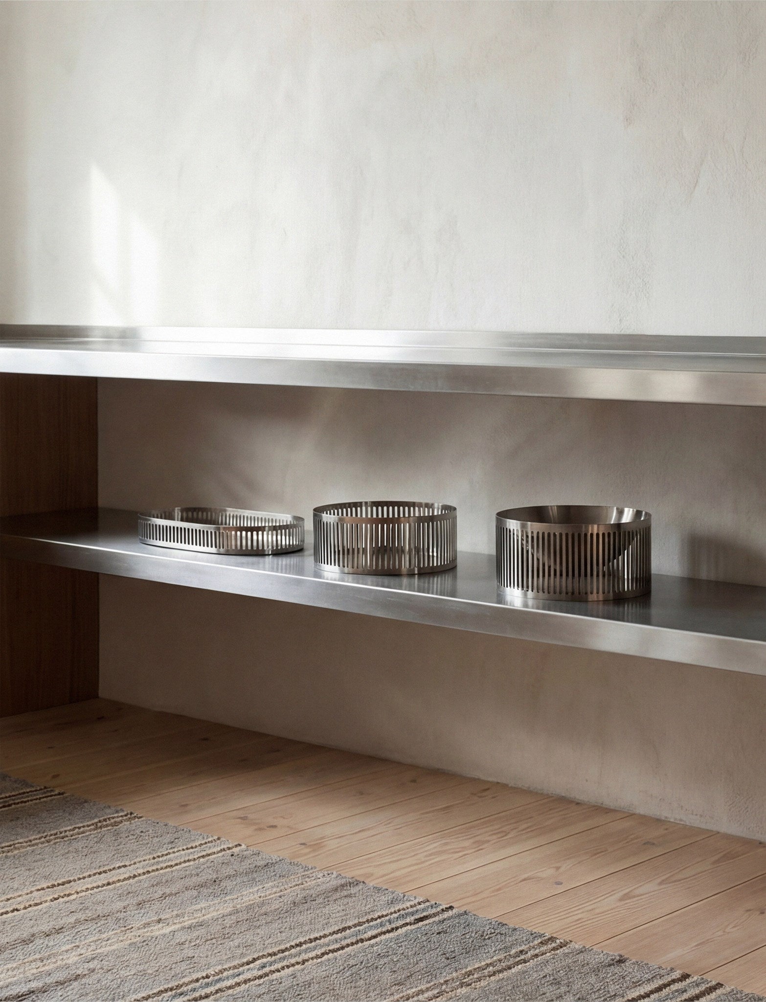 Stelton Orlo bol plateau inox H 8 cm service
