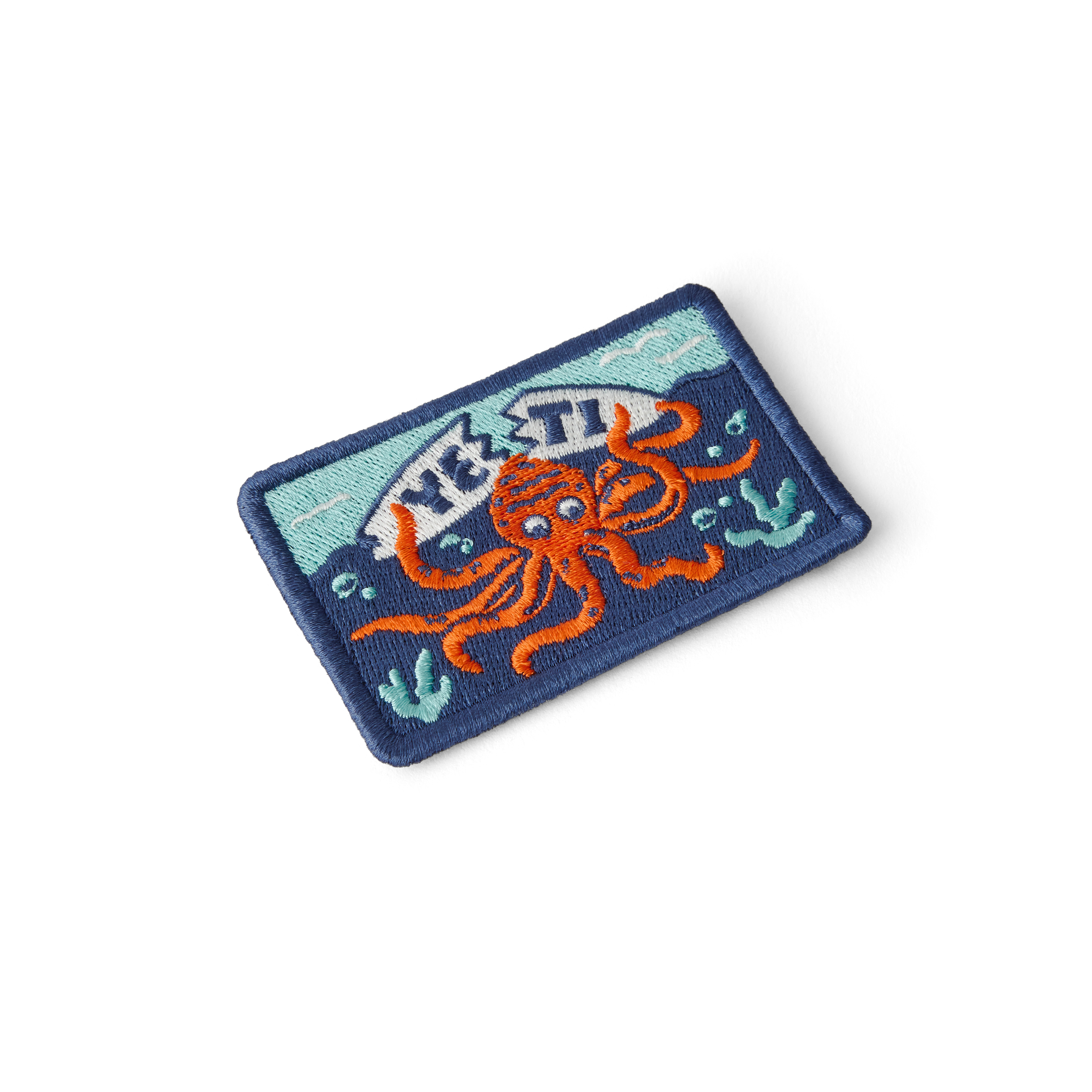 YETI Heritage Patch pieuvre côtier bleu pour sac