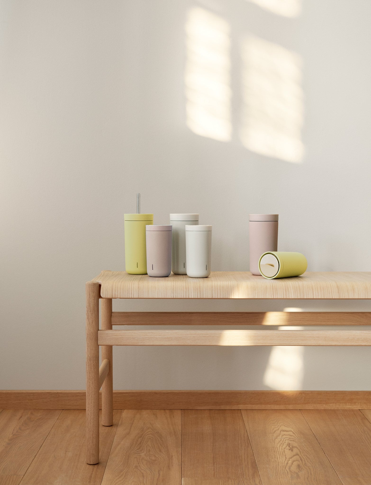 Stelton To Go Sip gobelet isotherme 400 ml paille inox