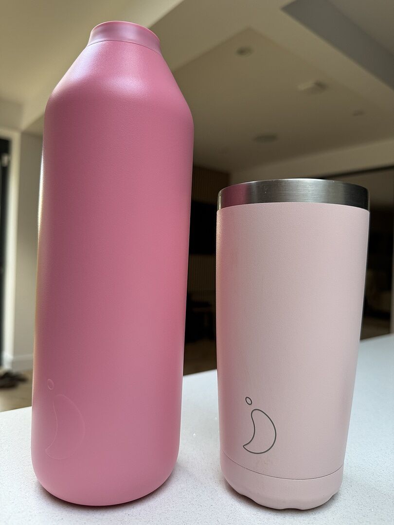 Chilly's Series 3 gourde isotherme Lotus Pink 500 ml froid 36h