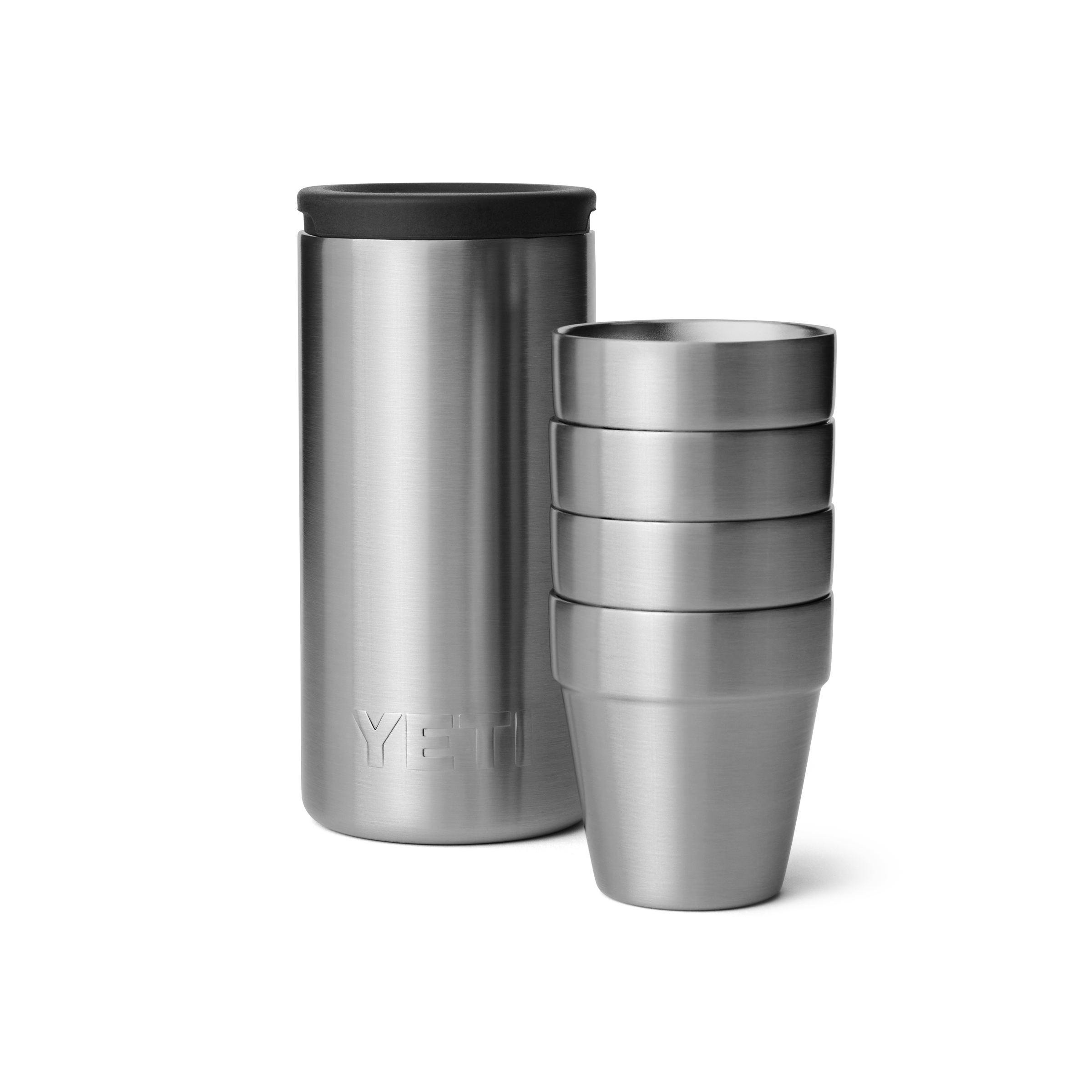 YETI Shot verres à shot inox 48 ml lot 4 + étui