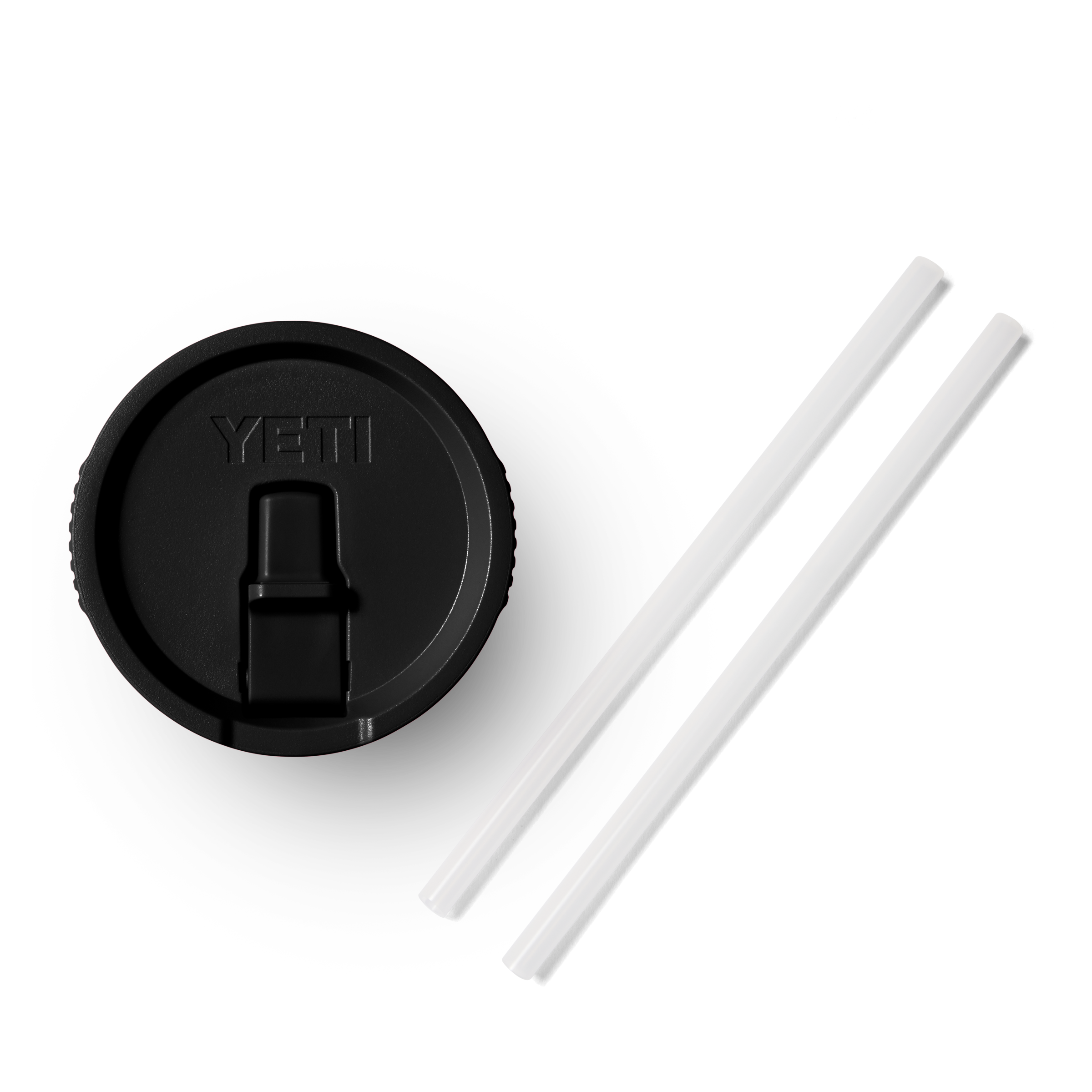 YETI Rambler Couvercle Mug Paille 887 ml Noir Étanche