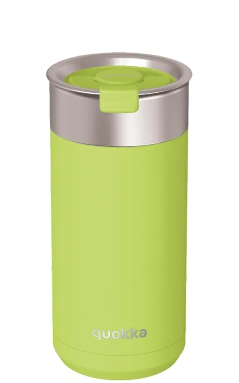Quokka Boost tasse isotherme vert pomme 400 ml infuseur