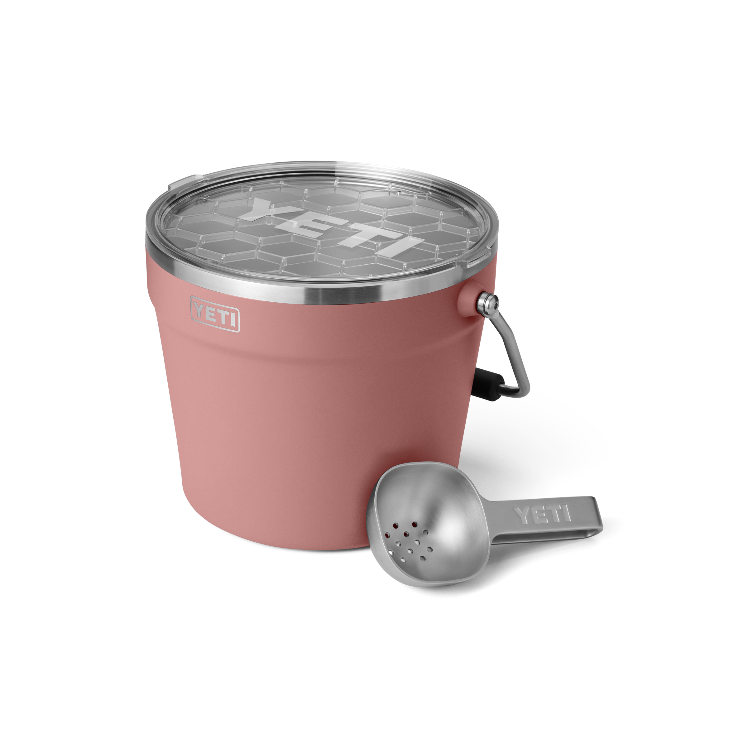 YETI Rambler seau isotherme 7,6 L Sandstone Pink