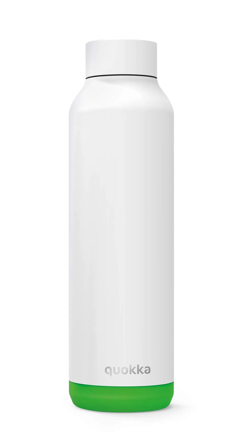 Quokka Solid 630 ml bouteille isotherme lime vibe inox