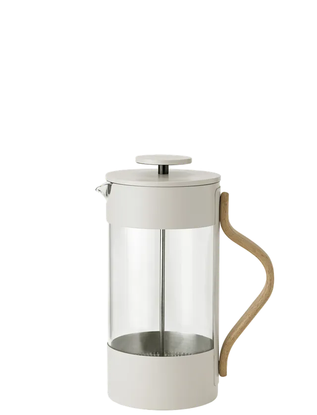 Stelton Emma cafetière à piston 1 L manche hêtre