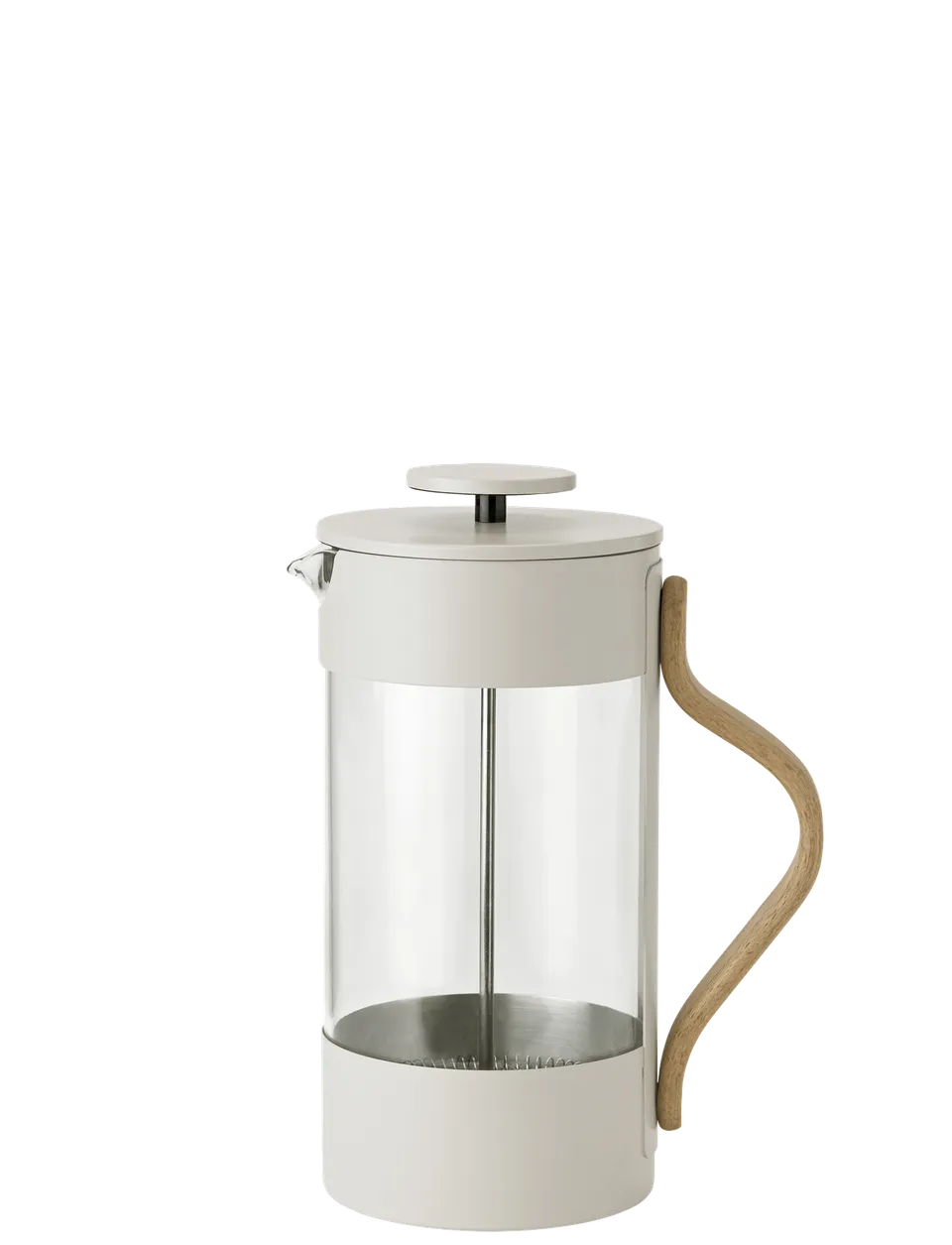 Stelton Emma cafetière à piston 1 L manche hêtre