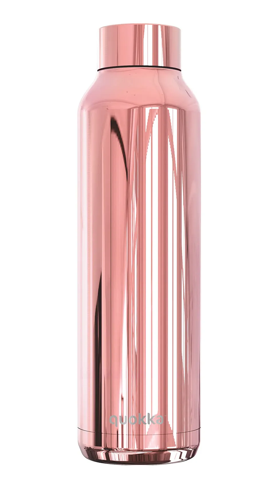 Quokka Solid Or Rose 630 ml bouteille isotherme inox 18h froid