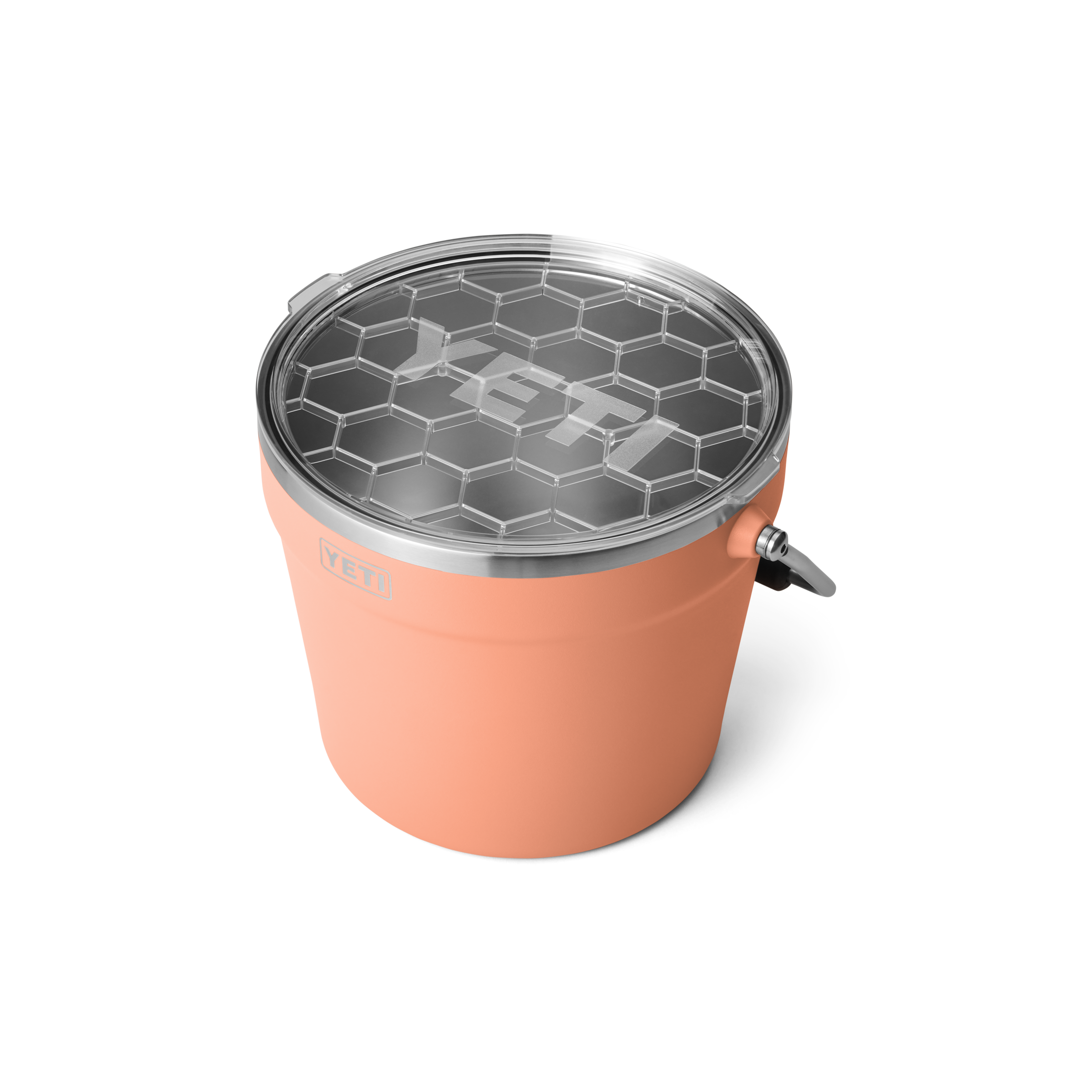 YETI Rambler 7,6 L seau à boisson Lowcountry Peach inox