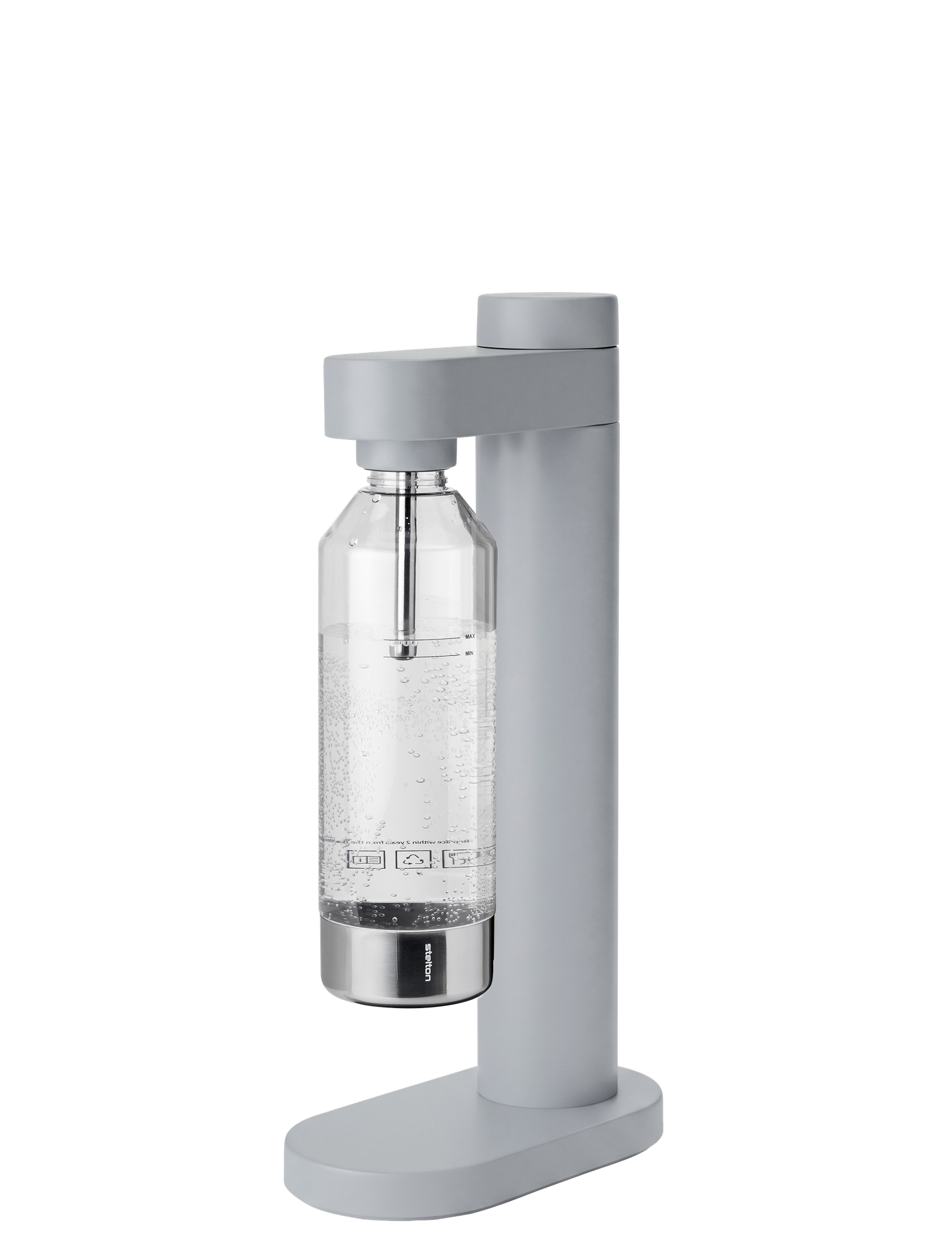 Stelton Brus machine à eau gazeuse inox CO2 425 g