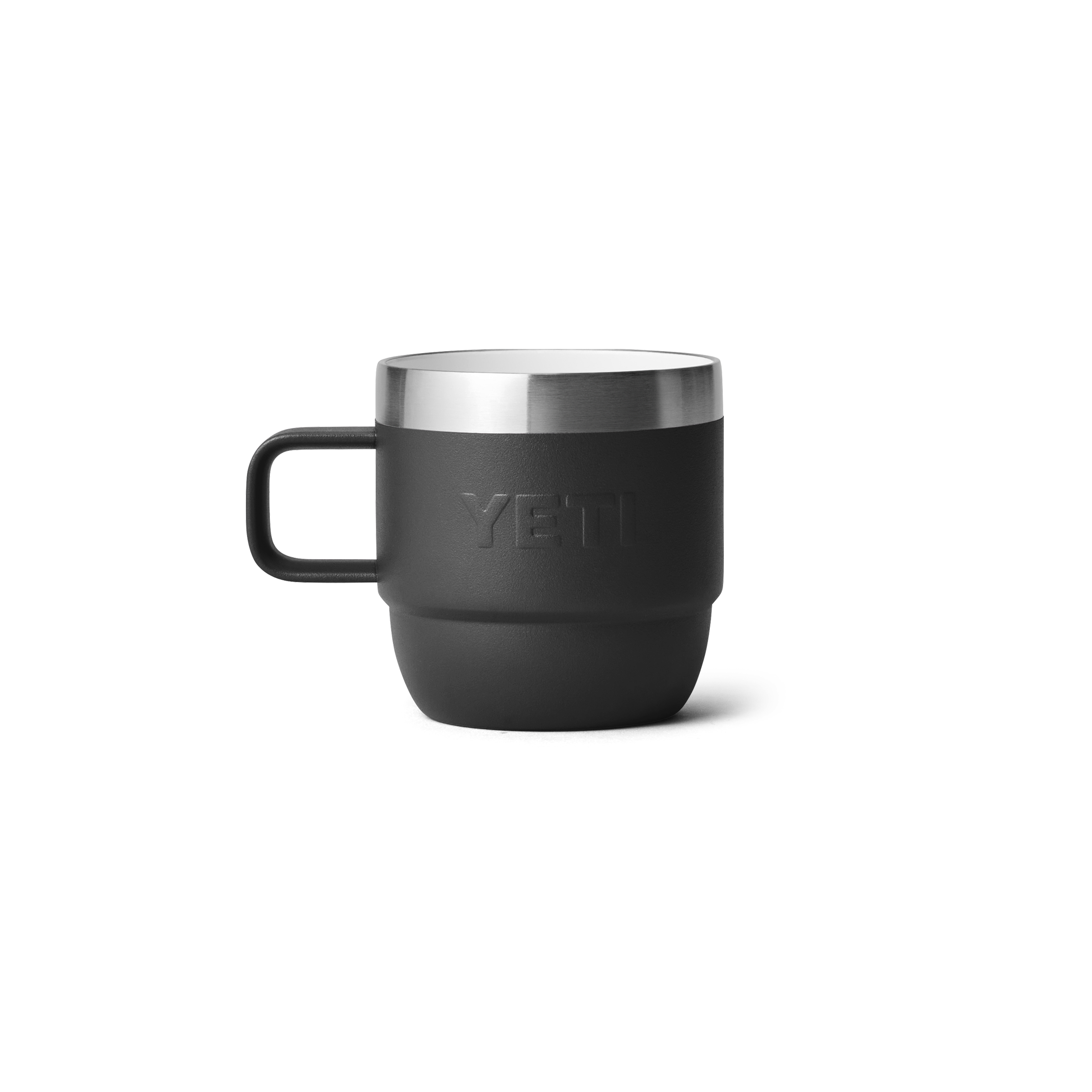 YETI Rambler 6 oz (177 ml) mug noir lot de 2 empilable