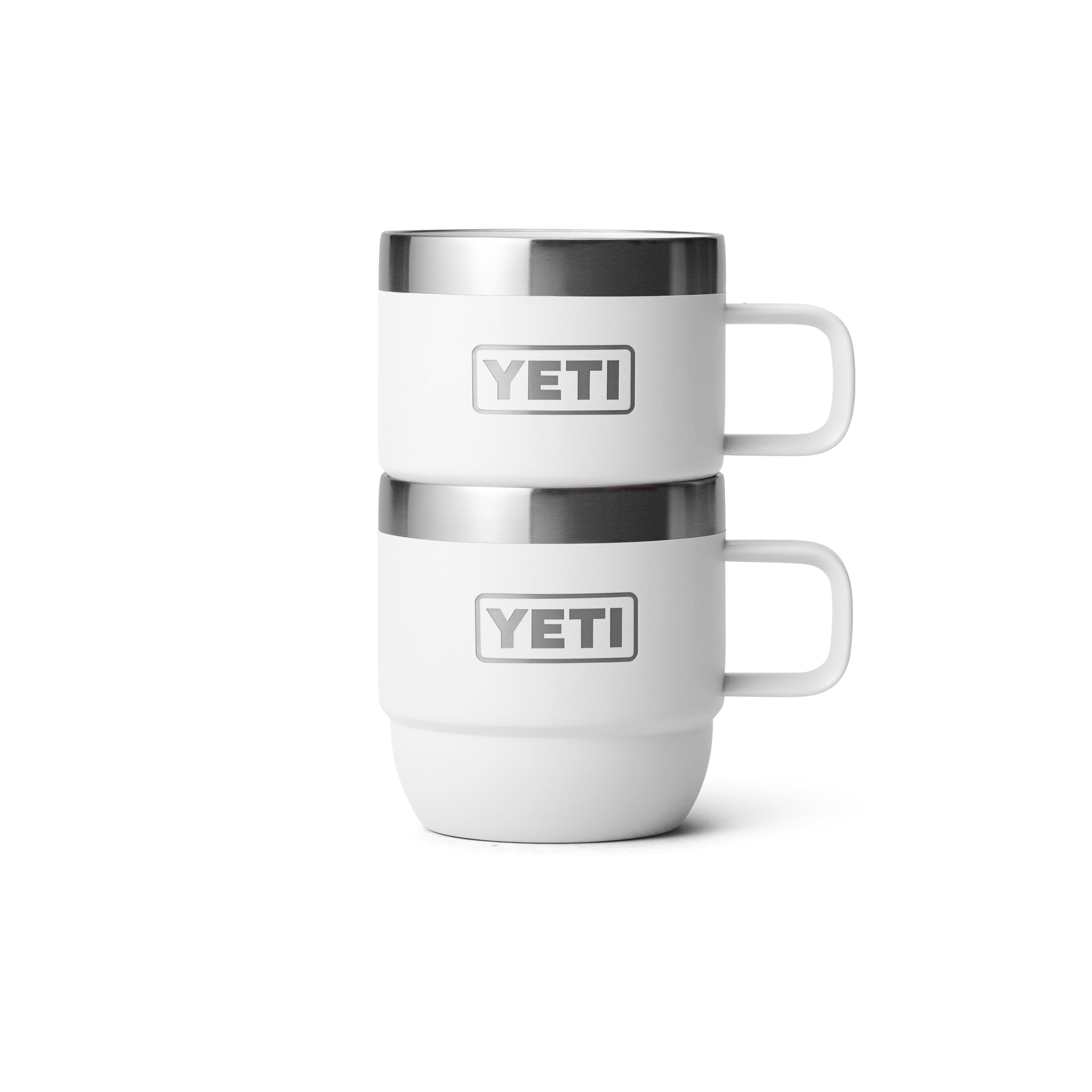 YETI Rambler 6 oz 177 ml mug isotherme Blanc lot 2