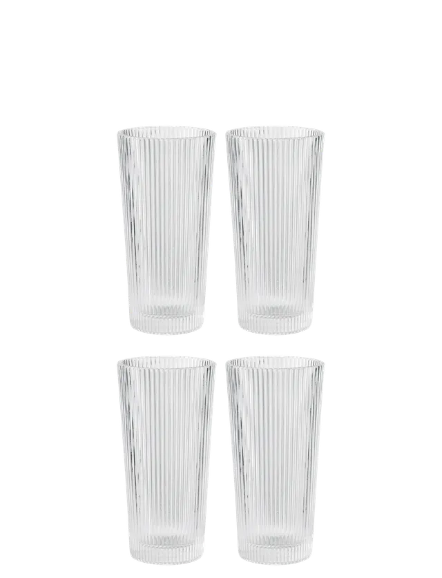 Stelton Pilastro verre long drink 300 ml lot de 4
